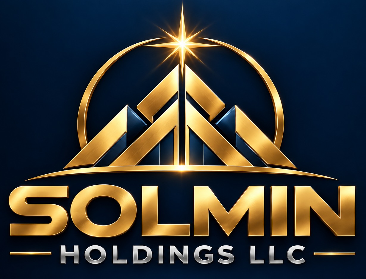 Logotipo oficial seleccionado de SOLMIN HOLDINGS LLC